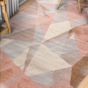 Area rug, geometric pattern